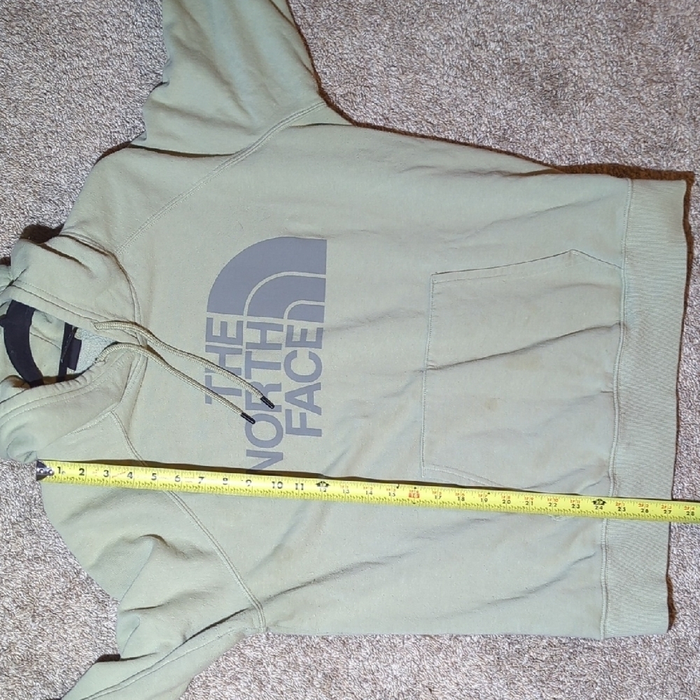 The North Face Men's Olive Hoodie - Picture 6 of 10